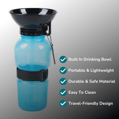 PetAllure™ Travel Dog Water Bottle